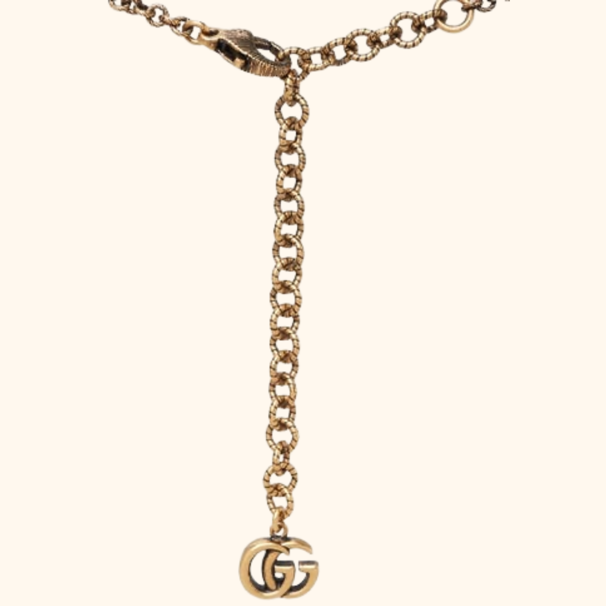 Gucci cross necklace