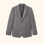 Men’s GG flannel blazer