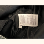 Leather midi dress