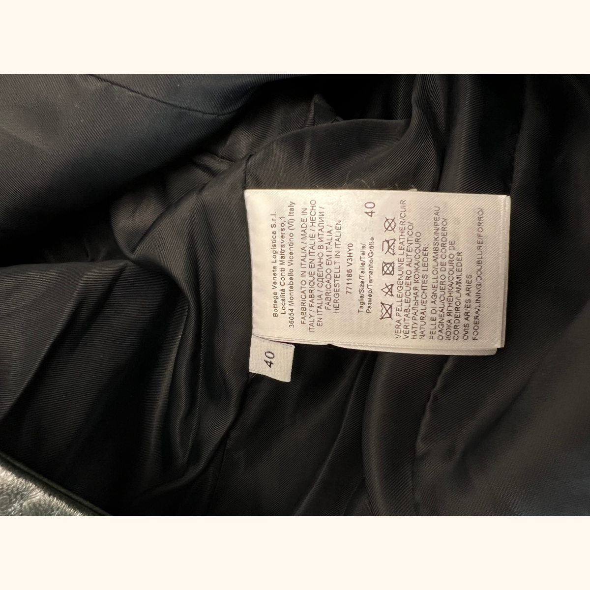 Leather midi dress