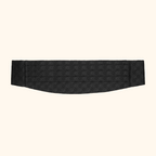 Wool silk horsbit Jacquard cummerbund