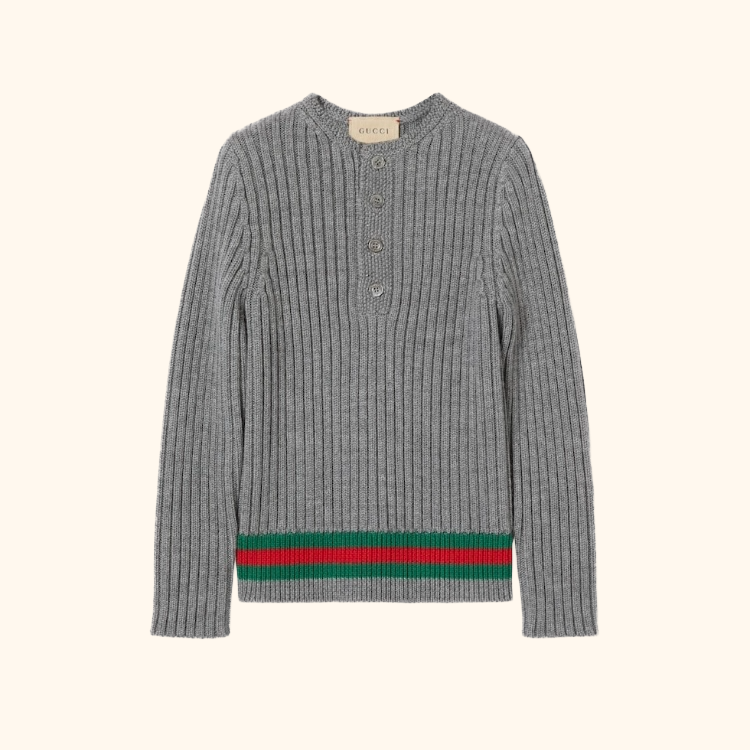 Rib stitch top