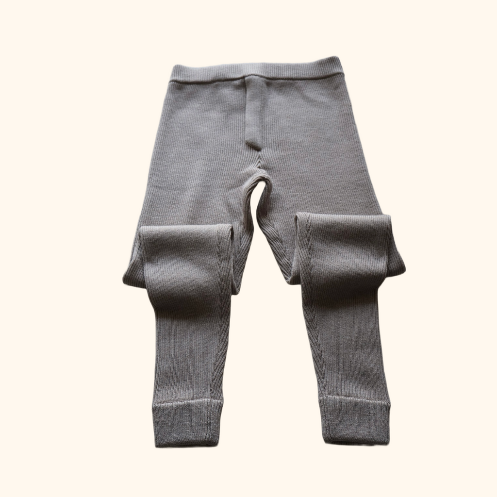 RIB KNIT TROUSER