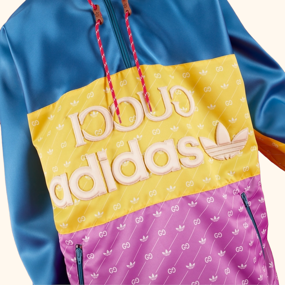 Trefoil multiple colour jacket